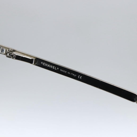 CHANEL Sunglasses metal Clear CC Auth 170905