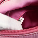 PRADA Hand Pouch Nylon Pink Auth 170906-11