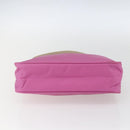 PRADA Hand Pouch Nylon Pink Auth 170906-5