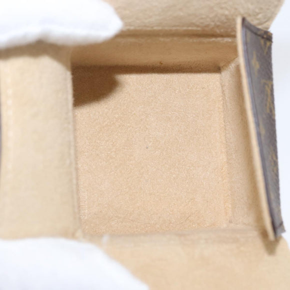 LOUIS VUITTON Monogram Jewelry case Jewelry Box LV Auth 170910