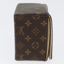 LOUIS VUITTON Monogram Jewelry case Jewelry Box LV Auth 170910-4