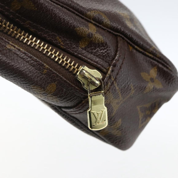 LOUIS VUITTON Monogram Trousse Toilette 23 Clutch Bag M47524 LV Auth 170917