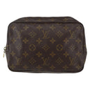 LOUIS VUITTON Monogram Trousse Toilette 23 Clutch Bag M47524 LV Auth 170917-13
