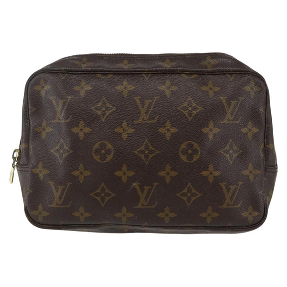 LOUIS VUITTON Monogram Trousse Toilette 23 Clutch Bag M47524 LV Auth 170917