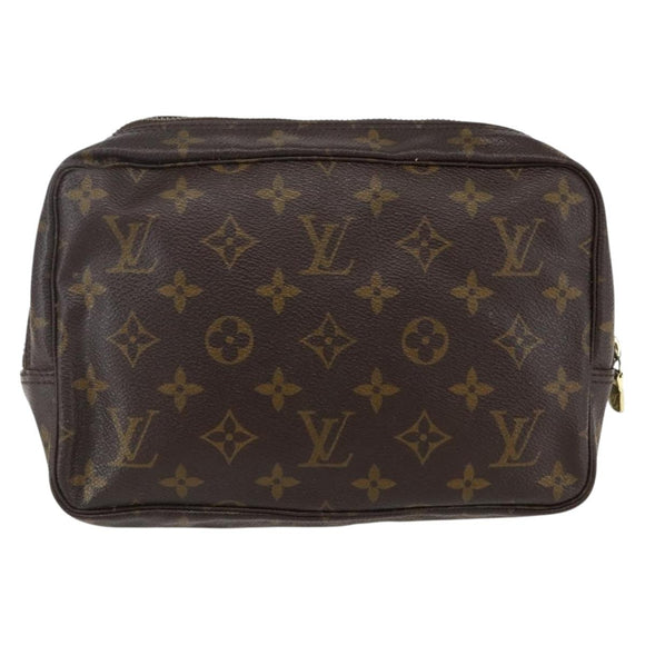 LOUIS VUITTON Monogram Trousse Toilette 23 Clutch Bag M47524 LV Auth 170917