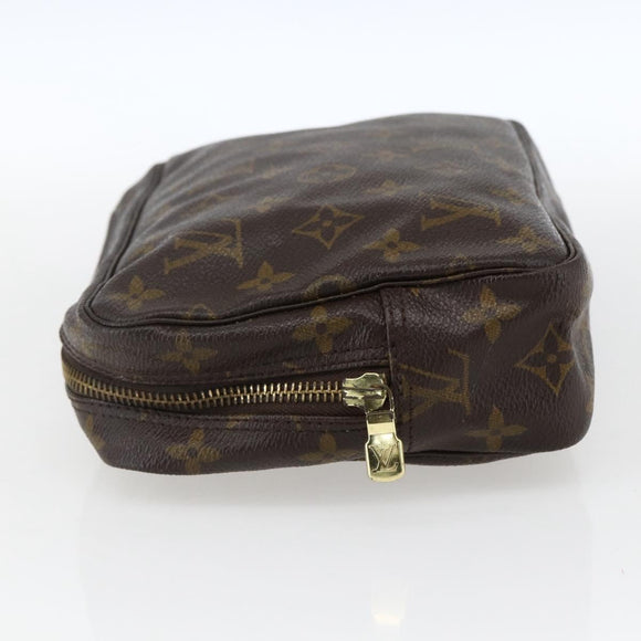 LOUIS VUITTON Monogram Trousse Toilette 23 Clutch Bag M47524 LV Auth 170917