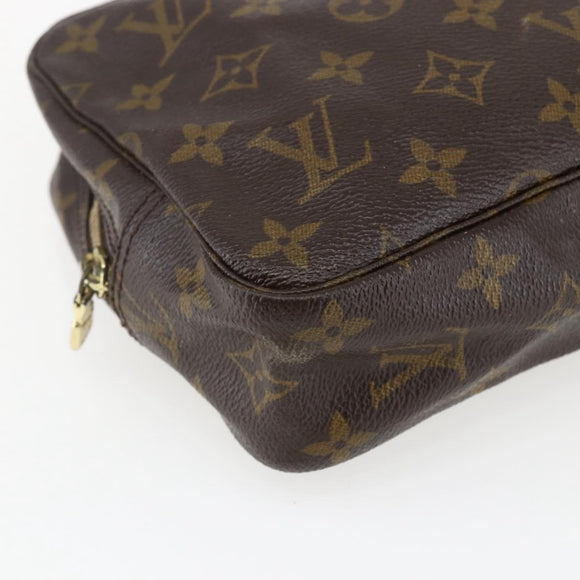 LOUIS VUITTON Monogram Trousse Toilette 23 Clutch Bag M47524 LV Auth 170917