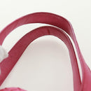 BOTTEGA VENETA INTRECCIATO Handtasche Leder Pink Auth 170925V-14