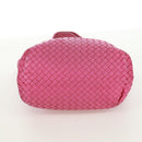 BOTTEGA VENETA INTRECCIATO Handtasche Leder Pink Auth 170925V-5
