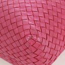 BOTTEGA VENETA INTRECCIATO Handtasche Leder Pink Auth 170925V-16