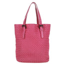 BOTTEGA VENETA INTRECCIATO Handtasche Leder Pink Auth 170925V-2