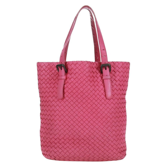 BOTTEGA VENETA INTRECCIATO Handtasche Leder Pink Auth 170925V