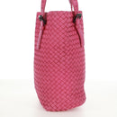 BOTTEGA VENETA INTRECCIATO Handtasche Leder Pink Auth 170925V-3