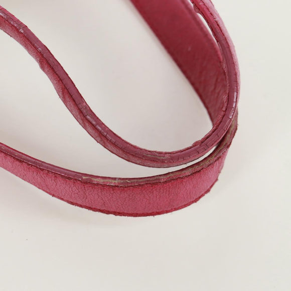 BOTTEGA VENETA INTRECCIATO Handtasche Leder Pink Auth 170925V