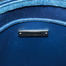 Miu Miu Schoudertas met ketting denim 2-weg blauw Auth 170929V-24