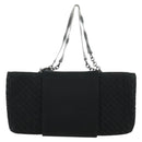 BOTTEGA VENETA INTRECCIATO Kettingschoudertas Zwart Auth 170936V-2