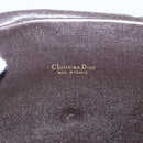 Christian Dior Trotter Canvas Shoulder Bag Beige Gold Auth 170939-11