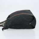 GUCCI GG Canvas Web Sherry Line Tragetasche Schwarz 132898 Auth 170944-5