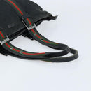 GUCCI GG Canvas Web Sherry Line Tragetasche Schwarz 132898 Auth 170944-7