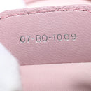 Christian Dior Canage Handtas Nylon Roze Zilver Auth 170948-12