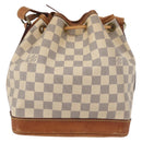 LOUIS VUITTON Damier Azur Noe BB Shoulder Bag N41220 LV Auth 170949A-2
