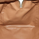 CELINE Macadam Canvas Boston Bag PVC Beige Gold Auth 170952-21