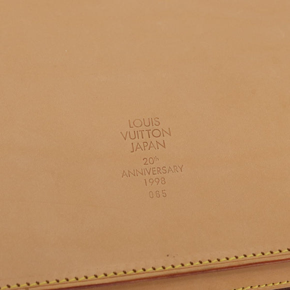 LOUIS VUITTON Nomad Baltic Briefcase 20th Anniversary Beige M99071 Auth 170956A