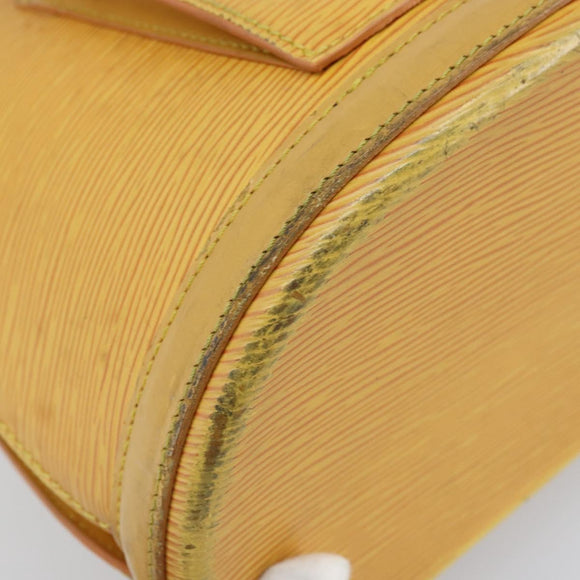 LOUIS VUITTON Epi Gobelins Backpack Yellow M52299 LV Auth 170960