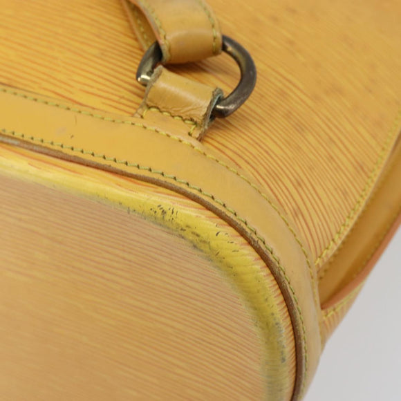 LOUIS VUITTON Epi Gobelins Backpack Yellow M52299 LV Auth 170960