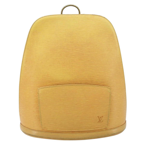 LOUIS VUITTON Epi Gobelins Backpack Yellow M52299 LV Auth 170960