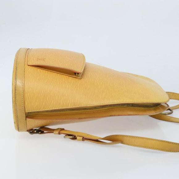 LOUIS VUITTON Epi Gobelins Backpack Yellow M52299 LV Auth 170960