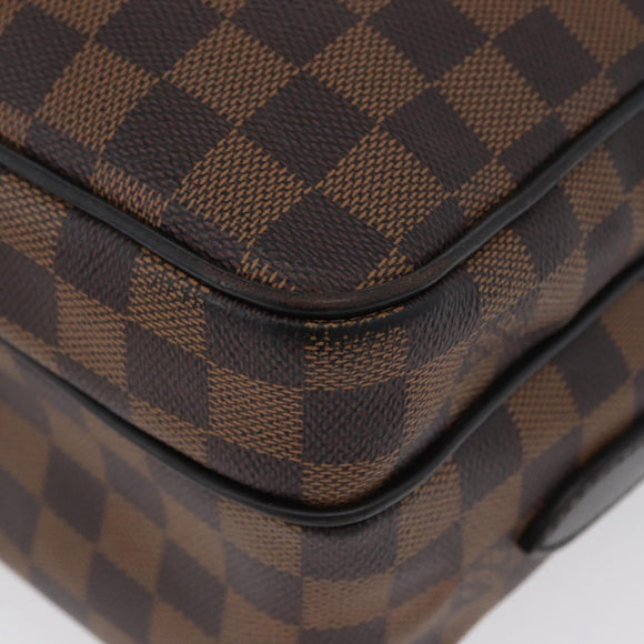 LOUIS VUITTON Damier Ebene Chapman Brothers Nile PM Tasche N42704 LV Auth 170961