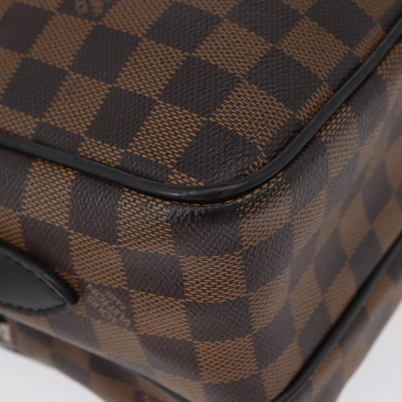 LOUIS VUITTON Damier Ebene Chapman Brothers Nile PM Tasche N42704 LV Auth 170961