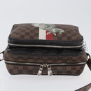 LOUIS VUITTON Damier Ebene Chapman Brothers Nile PM Tasche N42704 LV Auth 170961-6