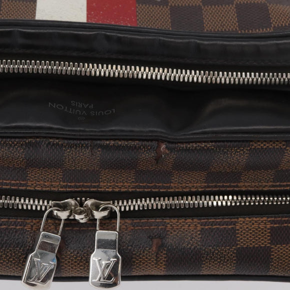 LOUIS VUITTON Damier Ebene Chapman Brothers Nile PM Tasche N42704 LV Auth 170961