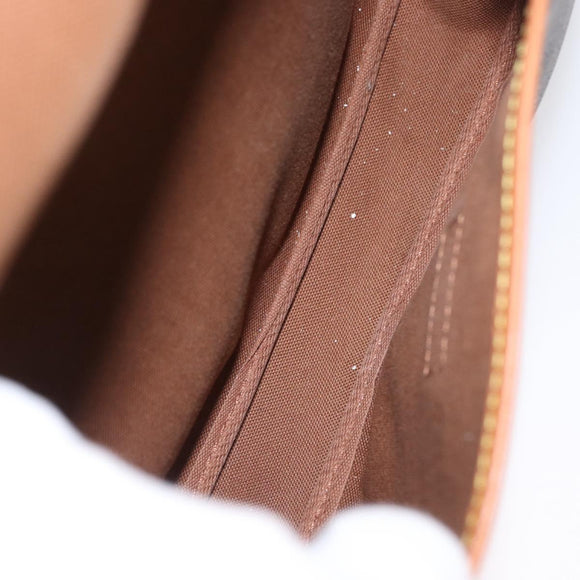 LOUIS VUITTON Monogram Saumur 30 Umhängetasche M42256 LV Auth 170962