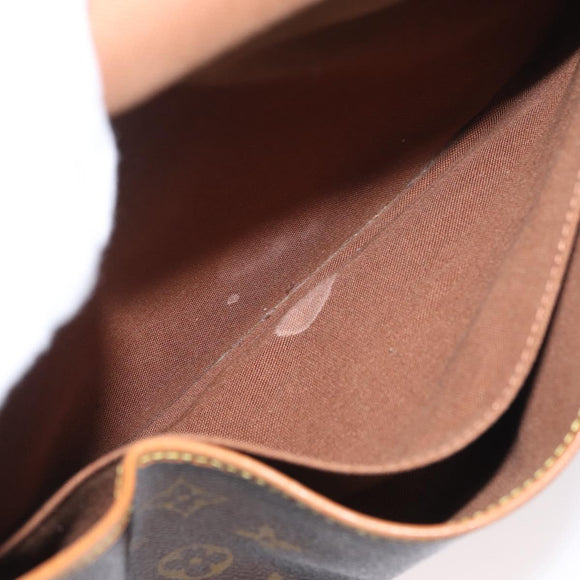 LOUIS VUITTON Monogram Saumur 30 Umhängetasche M42256 LV Auth 170962