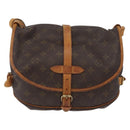 LOUIS VUITTON Monogram Saumur 30 Umhängetasche M42256 LV Auth 170962-2