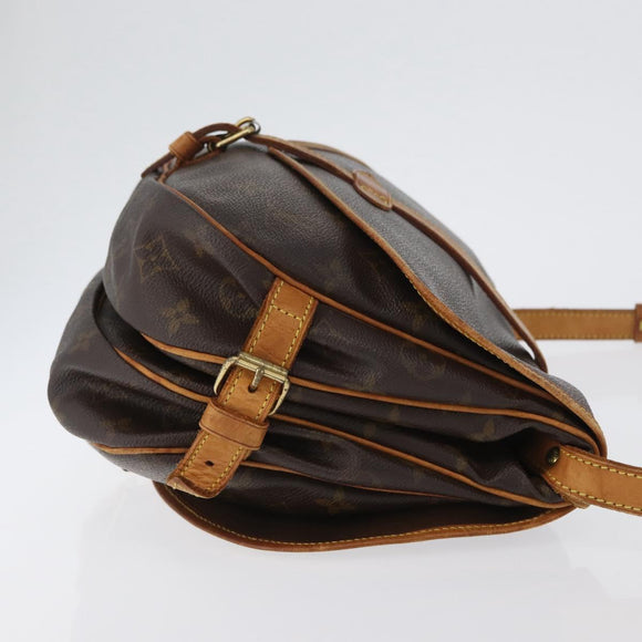 LOUIS VUITTON Monogram Saumur 30 Umhängetasche M42256 LV Auth 170962