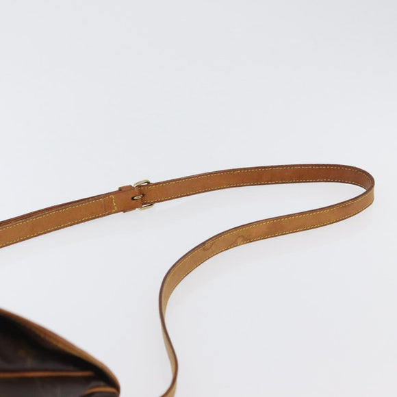 LOUIS VUITTON Monogram Saumur 30 Umhängetasche M42256 LV Auth 170962