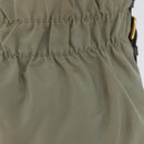 PRADA Shoulder Bag Nylon Leather Gold Light green Auth 170967-3