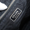 PRADA Hand Bag Nylon Black Gold Auth 170969-19