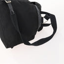 PRADA Backpack Nylon Black Silver Auth 170972-9