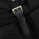 PRADA Backpack Nylon Black Silver Auth 170972-23