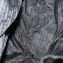 PRADA Backpack Nylon Black Silver Auth 170972-11