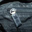 PRADA Backpack Nylon Black Silver Auth 170972-29