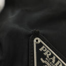 PRADA Backpack Nylon Black Silver Auth 170972-21