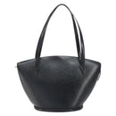 LOUIS VUITTON Epi Saint Jacques Shopping Bag Black M52262 LV Auth 170987-13