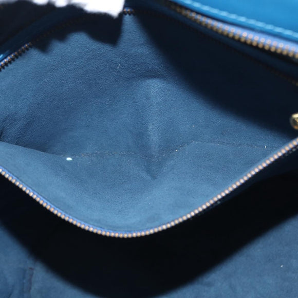 LOUIS VUITTON Epi Saint Jacques Shopping Shoulder Bag Blue M52275 LV Auth 170988