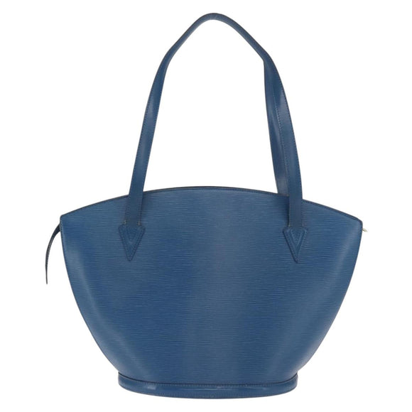 LOUIS VUITTON Epi Saint Jacques Shopping Shoulder Bag Blue M52275 LV Auth 170988